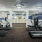 a gym with treadmills