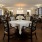 a room with tables and chairs